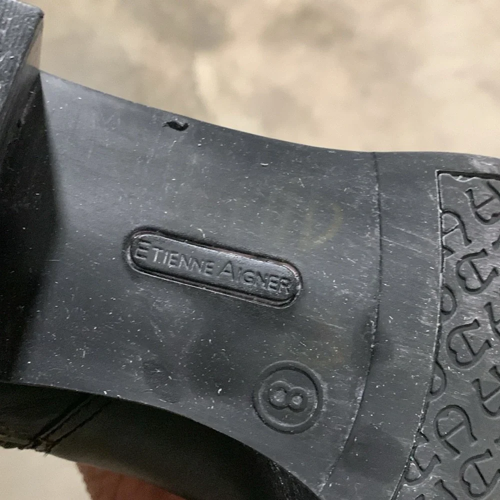 Etienne Aigner Wide Shaft Riding Boots - Picture 9 of 10